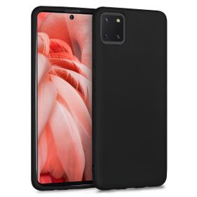 Microsonic Samsung Galaxy A81 Note 10 Lite Matte Silicone Siyah Kılıf