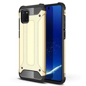 Microsonic Samsung Galaxy A81 Note 10 Lite Rugged Armor Gold Cep Telefonu Kılıf