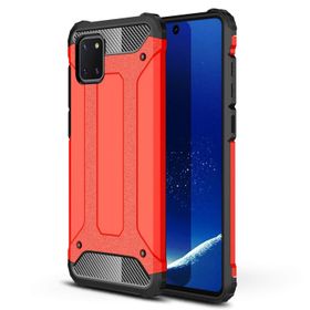 Microsonic Samsung Galaxy A81 Note 10 Lite Rugged Armor Kırmızı Kılıf