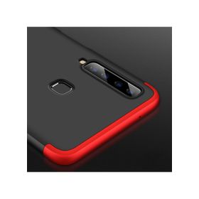 Microsonic Samsung Galaxy A9 Double Dip 360 Protective Kırmızı Kılıf