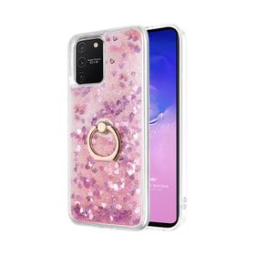Microsonic Samsung Galaxy A91 Glitter Liquid Holder Kılıf