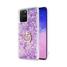 Microsonic Samsung Galaxy A91 Glitter Liquid Holder Kılıf