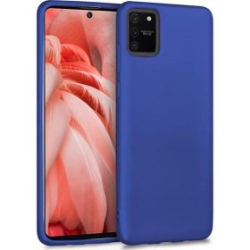 Microsonic Samsung Galaxy A91 S10 Lite Matte Silicone Lacivert Kılıf