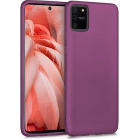 Microsonic Samsung Galaxy A91 S10 Lite Matte Silicone Mor Kılıf