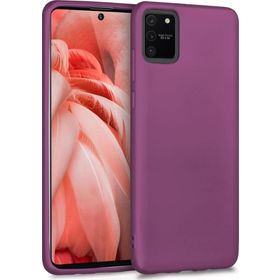 Microsonic Samsung Galaxy A91 S10 Lite Matte Silicone Mor Kılıf
