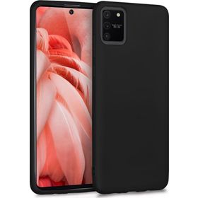 Microsonic Samsung Galaxy A91 S10 Lite Matte Silicone Siyah Kılıf