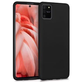 Microsonic Samsung Galaxy A91 S10 Lite Matte Silicone Siyah Kılıf