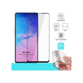 Microsonic Samsung Galaxy A91 Seramik Matte Flexible Siyah Ekran Koruyucu