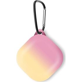 Microsonic Samsung Galaxy Buds 2 Degrade Rubber Pembe Sarı Kılıf