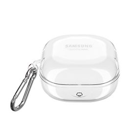 Microsonic Samsung Galaxy Buds FE Askı Aparatlı Transparan Silikon Şeffaf Kılıf