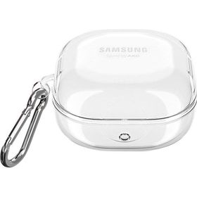 Microsonic Samsung Galaxy Buds FE Askı Aparatlı Transparan Silikon Şeffaf Kılıf