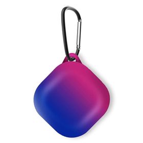 Microsonic Samsung Galaxy Buds FE Degrade Rubber Pembe Mavi Kılıf