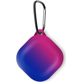 Microsonic Samsung Galaxy Buds FE Degrade Rubber Pembe Mavi Kılıf