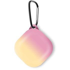 Microsonic Samsung Galaxy Buds FE Degrade Rubber Pembe Sarı Kılıf