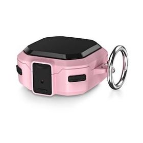 Microsonic Samsung Galaxy Buds Pro Darbeye Dayanıklı Sert Koruyucu Askılık Pembe Kılıf
