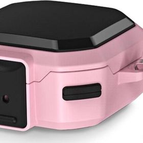 Microsonic Samsung Galaxy Buds Pro Darbeye Dayanıklı Sert Koruyucu Askılık Pembe Kılıf