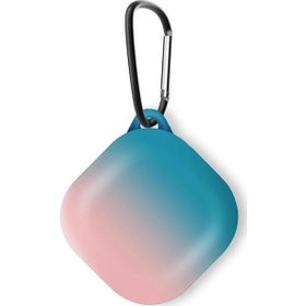 Microsonic Samsung Galaxy Buds Pro Degrade Rubber Mavi Pembe Kılıf