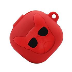Microsonic Samsung Galaxy Buds Pro French Bulldog Kırmızı Kılıf