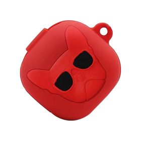 Microsonic Samsung Galaxy Buds Pro French Bulldog Kırmızı Kılıf