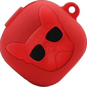 Microsonic Samsung Galaxy Buds Pro French Bulldog Kırmızı Kılıf