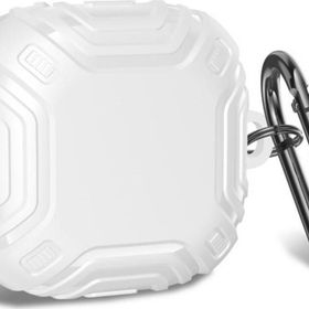 Microsonic Samsung Galaxy Buds Pro Military Darbe Emici Askılık Beyaz Kılıf