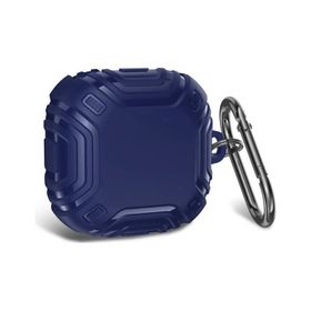 Microsonic Samsung Galaxy Buds Pro Military Darbe Emici Askılık Lacivert Kılıf