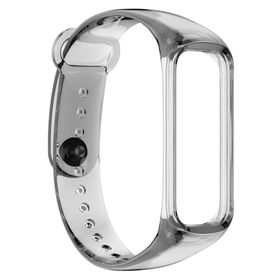 Microsonic Samsung Galaxy Fit 2 R220 Transparent Clear Band Füme Kordon