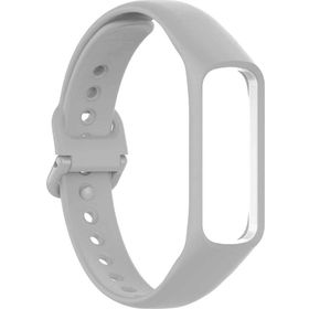 Microsonic Samsung Galaxy Fit 2 Silikon Gri Kordon