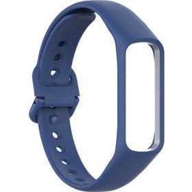 Microsonic Samsung Galaxy Fit 2 Silikon Lacivert Kordon