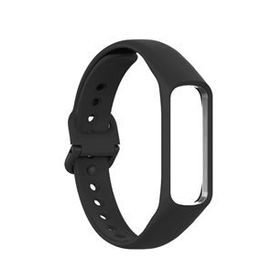 Microsonic Samsung Galaxy Fit 2 Silikon Siyah Kordon