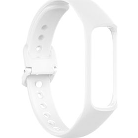 Microsonic Samsung Galaxy Fit E R375 Silikon Beyaz Kordon