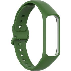 Microsonic Samsung Galaxy Fit E R375 Silikon Koyu Yeşil Kordon