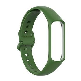 Microsonic Samsung Galaxy Fit E R375 Silikon Koyu Yeşil Kordon