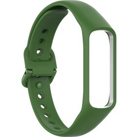 Microsonic Samsung Galaxy Fit E R375 Silikon Koyu Yeşil Kordon