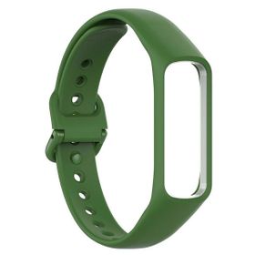 Microsonic Samsung Galaxy Fit E R375 Silikon Koyu Yeşil Kordon
