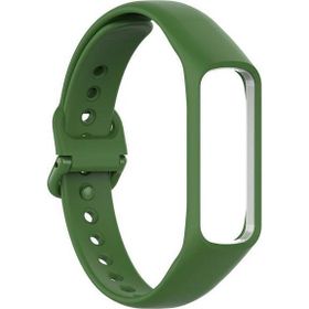 Microsonic Samsung Galaxy Fit E R375 Silikon Koyu Yeşil Kordon