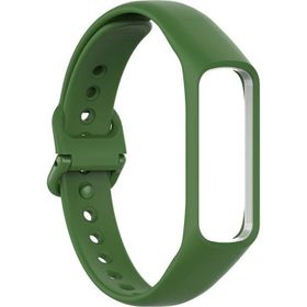 Microsonic Samsung Galaxy Fit E R375 Silikon Koyu Yeşil Kordon