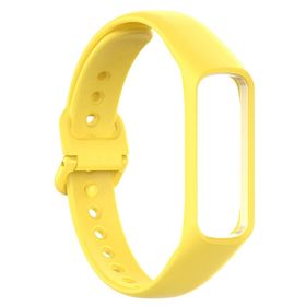 Microsonic Samsung Galaxy Fit E R375 Silikon Sarı Kordon