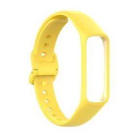 Microsonic Samsung Galaxy Fit E R375 Silikon Sarı Kordon