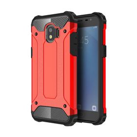 Microsonic Samsung Galaxy Grand Prime Pro Rugged Armor Kırmızı Kılıf