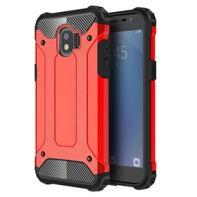 Microsonic Samsung Galaxy Grand Prime Pro Rugged Armor Kırmızı Kılıf