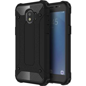 Microsonic Samsung Galaxy Grand Prime Pro Rugged Armor Siyah Kılıf