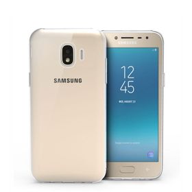 Microsonic Samsung Galaxy Grand Prime Pro Transparent Soft Beyaz Kılıf
