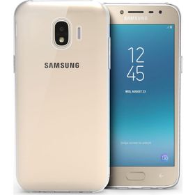 Microsonic Samsung Galaxy Grand Prime Pro Transparent Soft Beyaz Kılıf