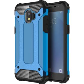 Microsonic Samsung Galaxy J2 Pro 2018 Rugged Armor Mavi Kılıf