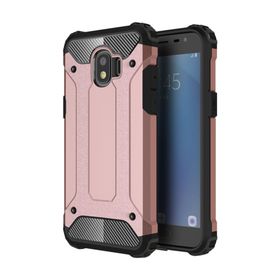Microsonic Samsung Galaxy J2 Pro 2018 Rugged Armor Rose Gold Kılıf