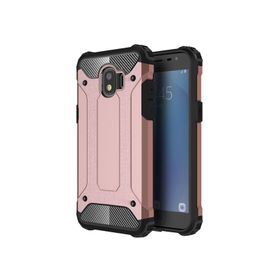 Microsonic Samsung Galaxy J2 Pro 2018 Rugged Armor Rose Gold Kılıf