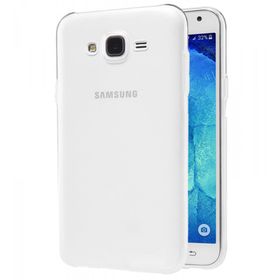 Microsonic Samsung Galaxy J2 Transparent Soft Beyaz Kılıf