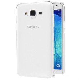 Microsonic Samsung Galaxy J2 Transparent Soft Beyaz Kılıf