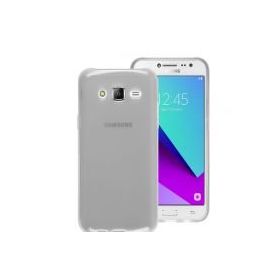 Microsonic Samsung Galaxy J2 Transparent Soft Beyaz Kılıf